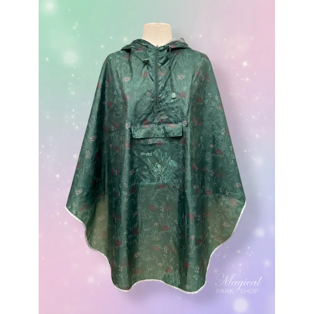 Poncho Regenumhang Fée Clochette Disneyland Paris – Eleganter Disney-Wasserschutz für Erwachsene