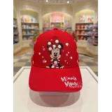 Gorra roja de Minnie Mouse – Gorra Disney de lunares