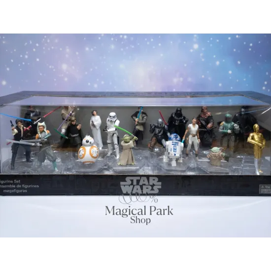 Star Wars Figurine Set – Iconic Characters From the Saga -Disneyland Paris