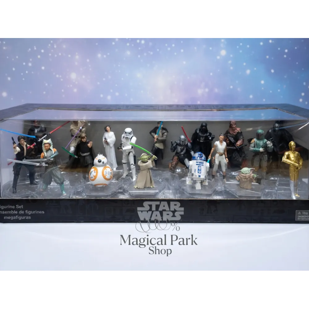 Coffret figurines Star Wars – personnages iconiques de la saga -Disneyland Paris