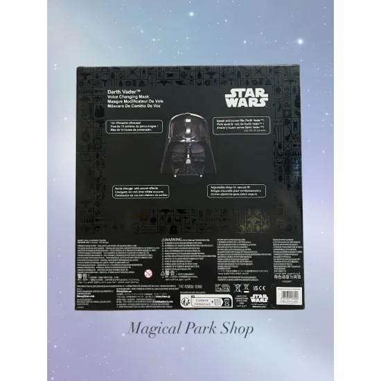Dark-Vader-Star-Wars-Maske mit Soundeffekten und Stimmverzerrer