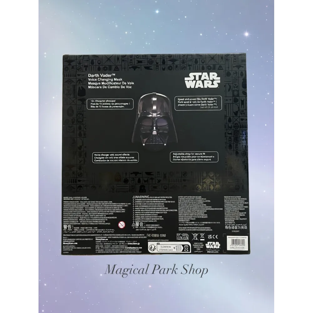 Dark-Vader-Star-Wars-Maske mit Soundeffekten und Stimmverzerrer