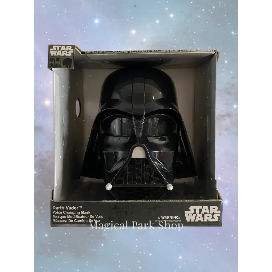 Dark Vador Star Wars mask with sound effects and voice modifier