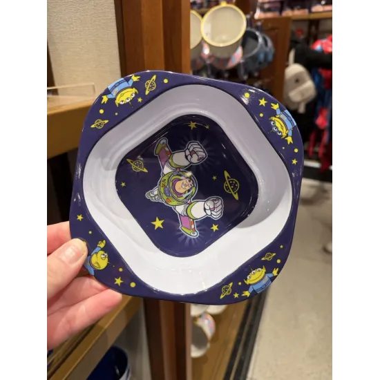 Deep Bowl Plate Buzz l’Éclair Disney in Melamine- Child Disneyland Paris