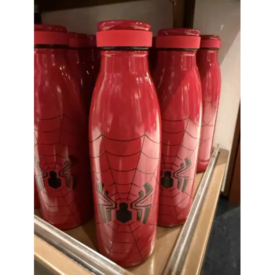 Spider-Man Marvel Red Bottle – Kids Water Bottle Disneyland Paris