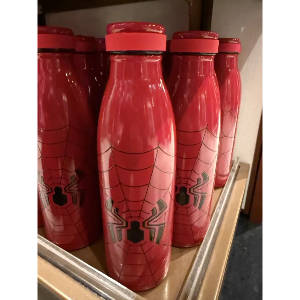 Spider-Man Marvel Red Bottle – Kids Water Bottle Disneyland Paris