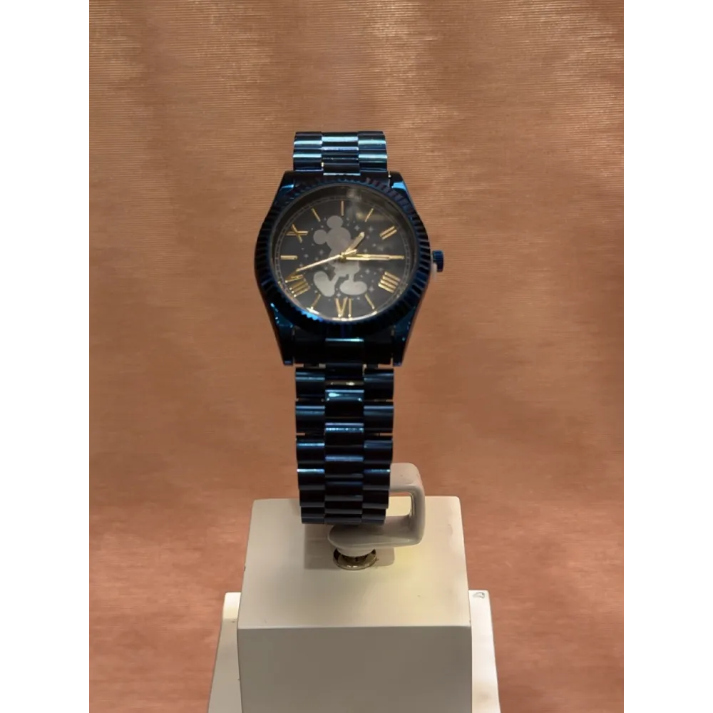 Montre Disney Mickey Bleu Nuit – Style Moderne – Disneyland Paris Disney