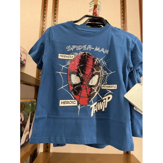 T-shirt Spider-Man Enfant Sequins Réversibles – Marvel-Disneyland Paris