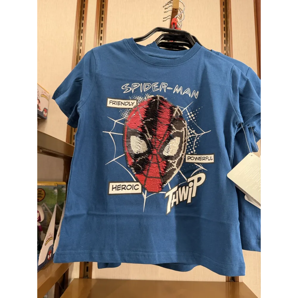T-shirt Spider-Man Enfant Sequins Réversibles – Marvel-Disneyland Paris