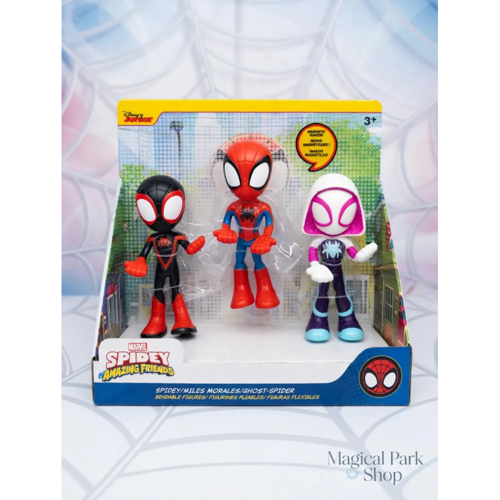 Figuren-Set Spidey, Miles Morales & Ghost Spider – Marvel  Disneyland Paris