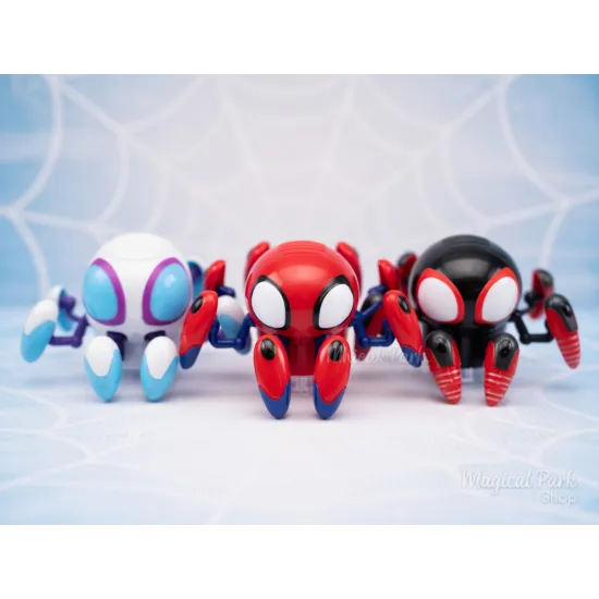 Set Spider-Bot Spidey Amazing Friends – Vehículos de retrofricción Marvel Disneyland Paris