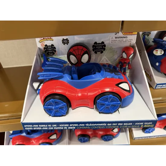 Coche Teledirigido Spider-Man con Burbujas – Spidey Amazing Friends Marvel Disneyland Paris