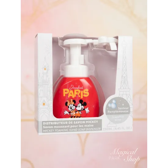 Distributeur savon mousse Disney – Mickey (recharge vendue séparément) Disneyland Paris
