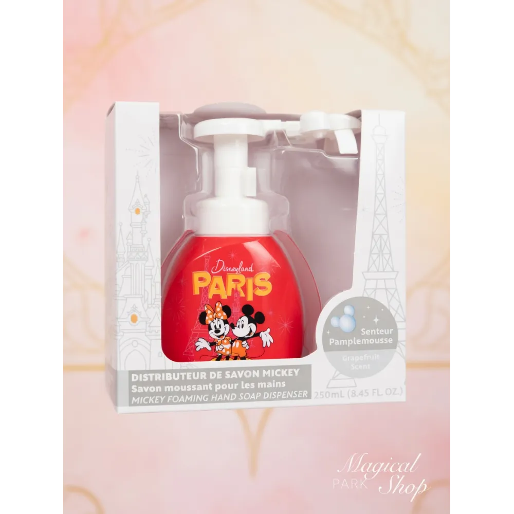 Distributeur savon mousse Disney – Mickey (recharge vendue séparément) Disneyland Paris