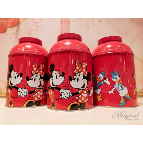 Organic apple infusion with grapefruit flavor Disneyland Paris – Mickey & Minnie metal tin 200g