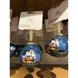 Boule de Noël Disneyland Paris Mickey & Minnie – Décoration sapin Disney