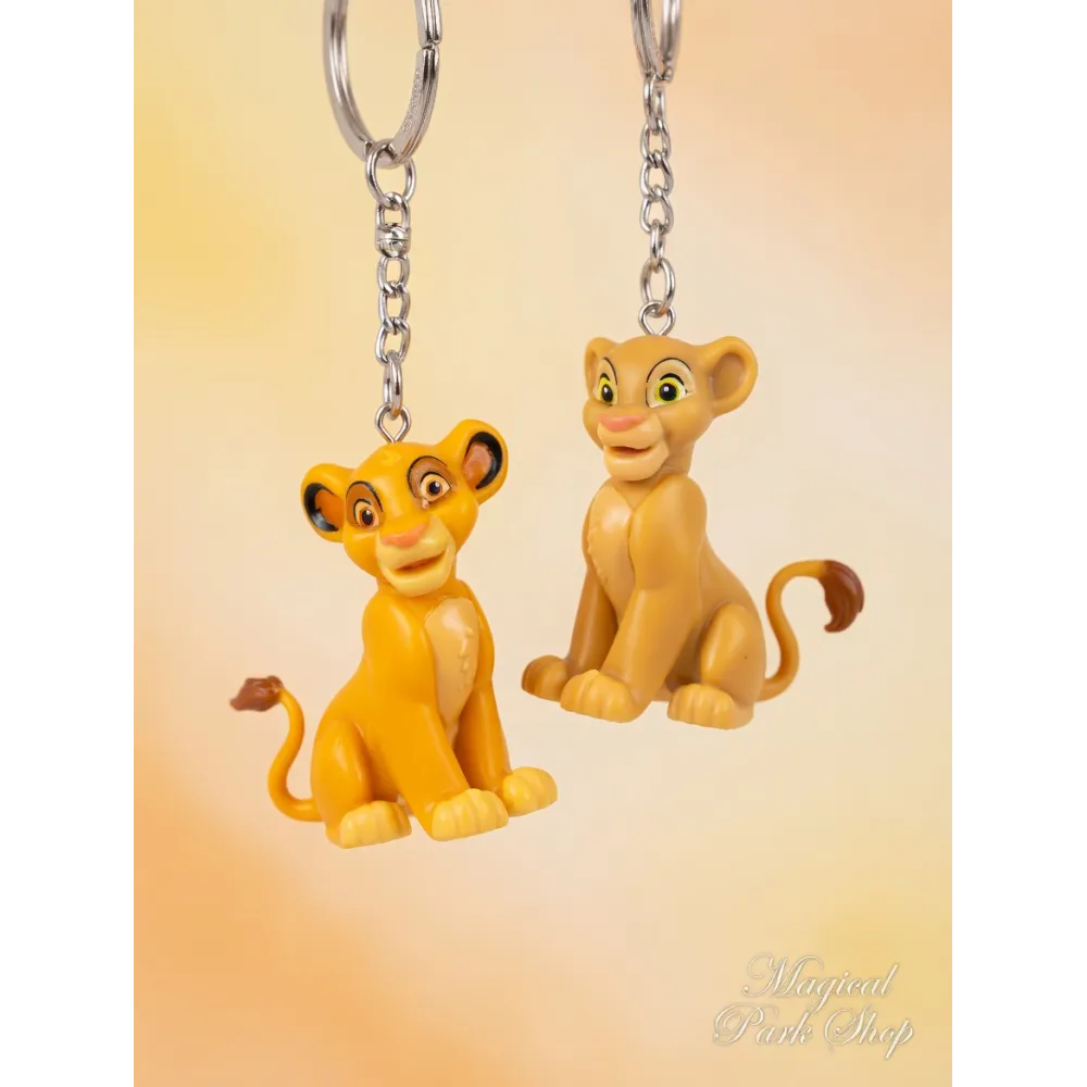 Porte-clés Disney personnages – Mickey, Tic & Tac, Roi Lion,Angel et stitch Disneyland Paris