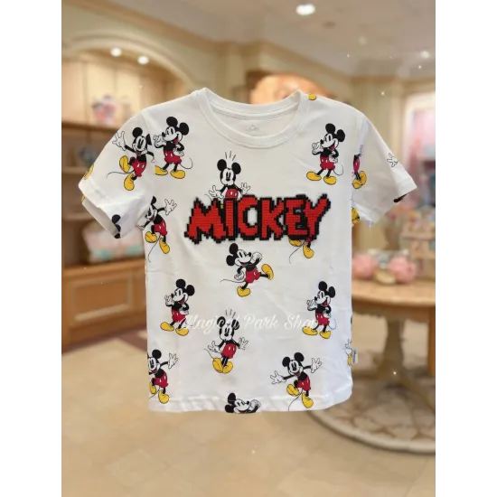 Kids Mickey T-Shirt – all-over print Disneyland Paris