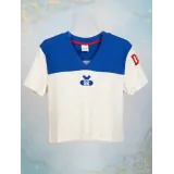 Disney Adult Crop T-Shirt 92 – Varsity Style Disneyland Paris