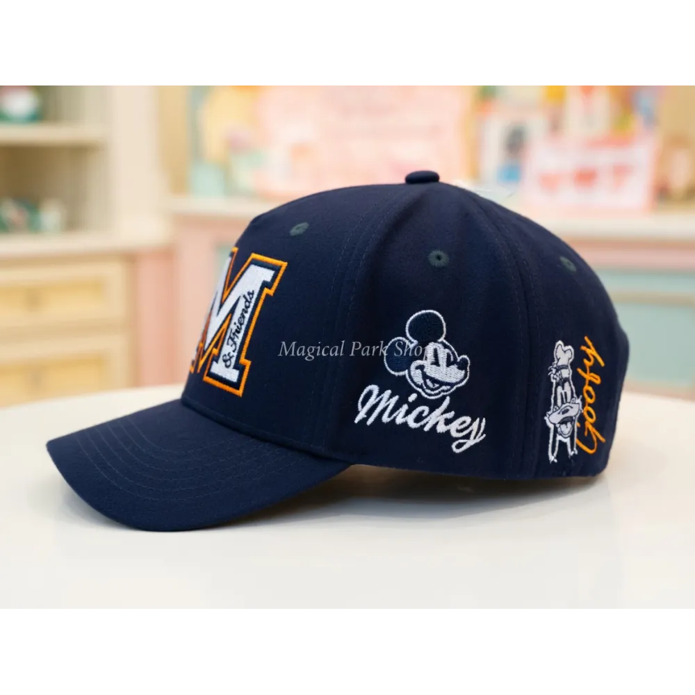 Adult Disney Cap Mickey & Friends Navy – Disneyland Paris