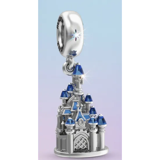 Disney Pandora Charm Castillo Disneyland Paris