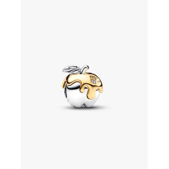 Pandora Charm Giftapfel gold mit synthetischen Diamanten