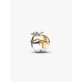 Pandora Charm Giftapfel gold mit synthetischen Diamanten