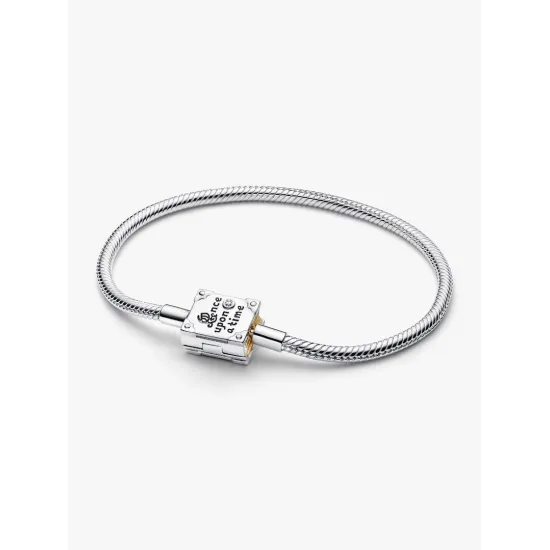 Bracelet Pandora Disney Once Upon a Time argent avec fermoir livre