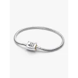 Bracelet Pandora Disney Once Upon a Time argent avec fermoir livre