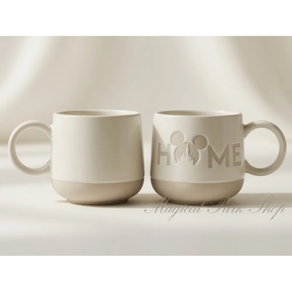 Mug Disneyland Paris HOME Mickey white and beige Mickey Haven Collection