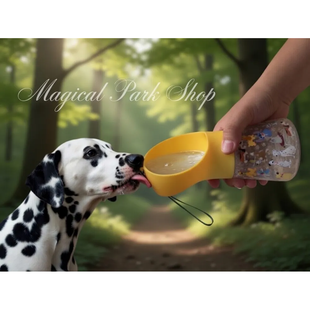 Trinkflasche für Hunde Disney tragbar mit Spender