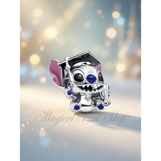Disney 2026 Graduation Stitch Pandora Charm