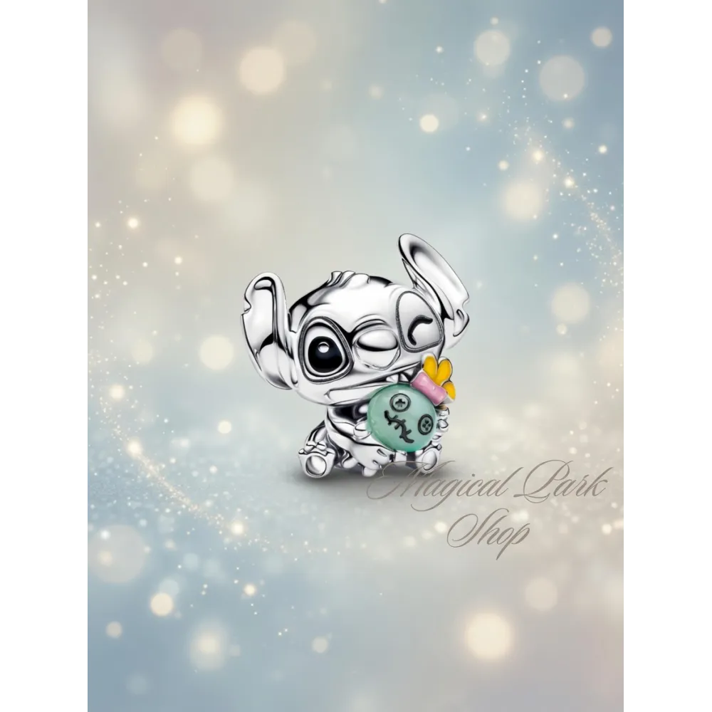 Charm Pandora Stitch mit Scrump Disney