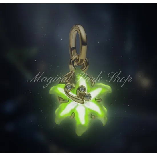 Charm Pandora Magische Blume Rapunzel glow in the dark Disney