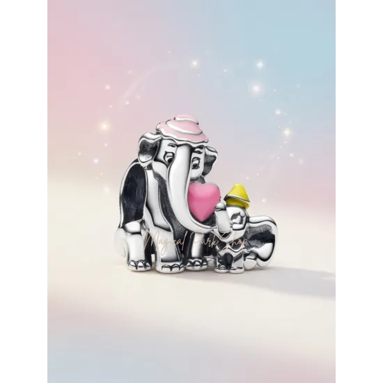 Charm Pandora Disney Dumbo & Mrs Jumbo