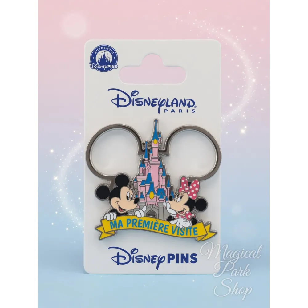 Disney Pin Mein erster Besuch Mickey Minnie Stitch