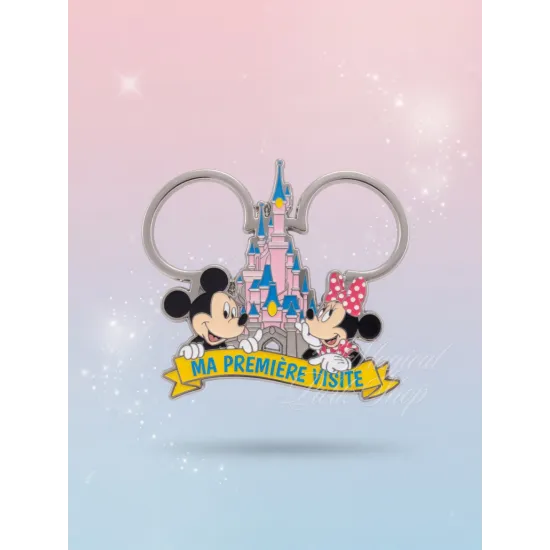 Disney Pin Mein erster Besuch Mickey Minnie Stitch