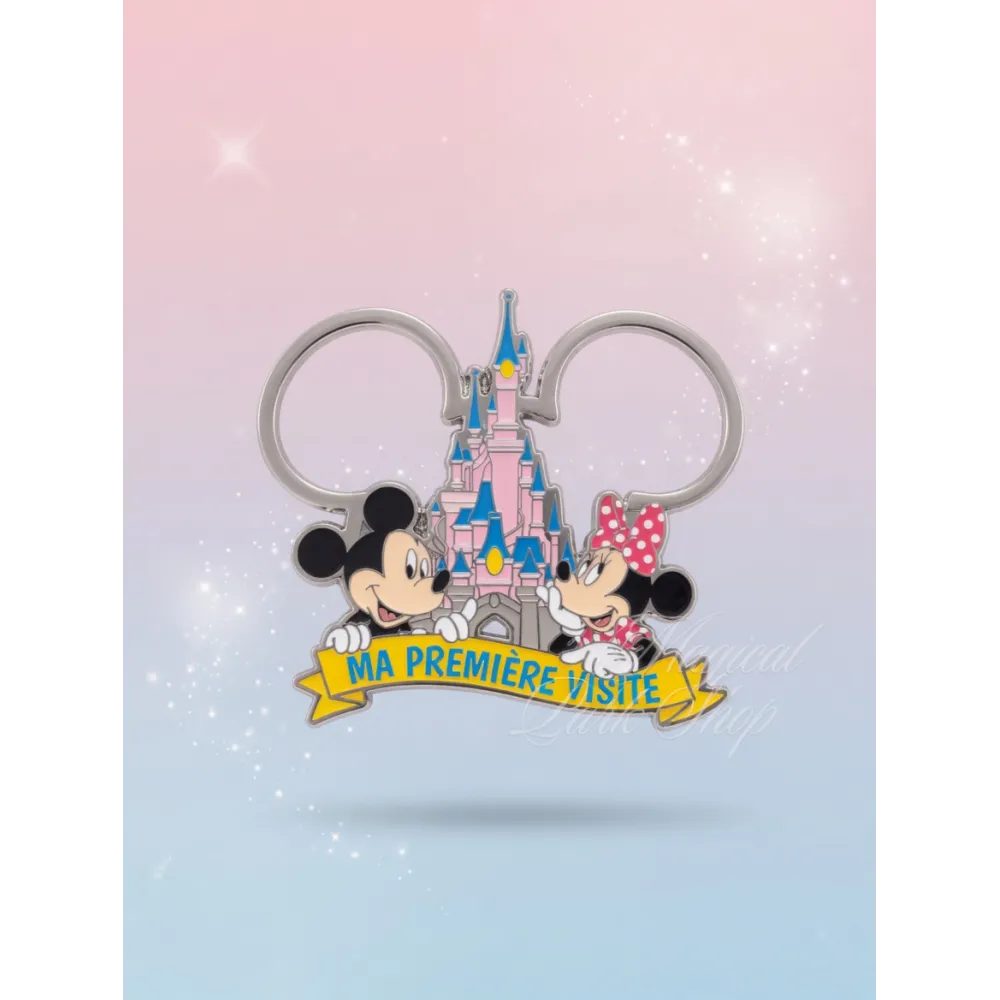 Disney Pin Mein erster Besuch Mickey Minnie Stitch