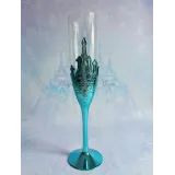 Flûte Disney Frozen Ou Château – Verre champagne château Reine des Neiges