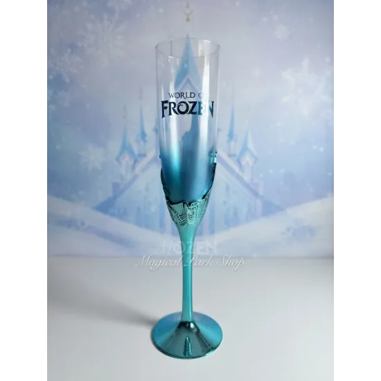 Flûte Disney Frozen Ou Château – Verre champagne château Reine des Neiges