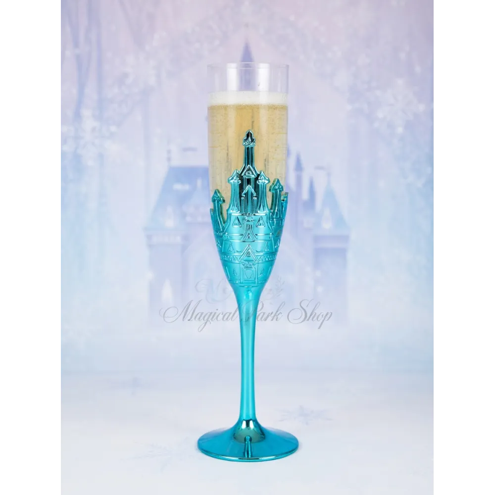Copa Disney Frozen o Castillo – Copa de champán Castillo Reina de las Nieves