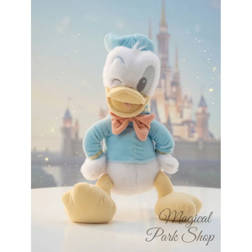 Peluche Donald Duck pastel – Doudou suave y auténtico