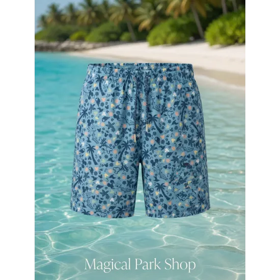 Short Disney x Columbia Mickey Outdoor – Motivo Tropical-Disneyland PARIS
