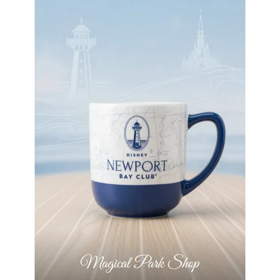 Taza de Espresso & Mug Disney Newport Bay Club – Colección Oficial