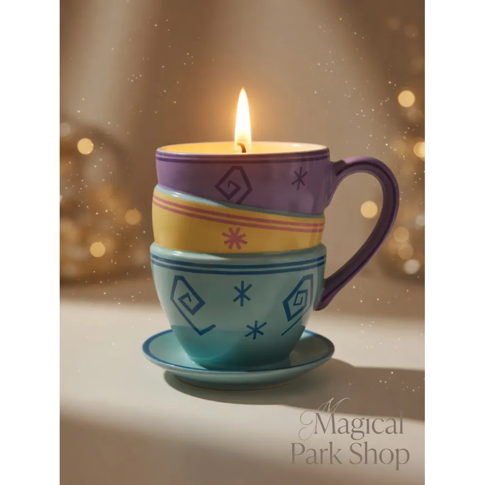 Bougie Tasse Disney Alice – Parfum Chai Latte Épicé- Disneyland Paris