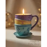 Disney Alice Cup Candle – Spicy Chai Latte Scent – Disneyland Paris