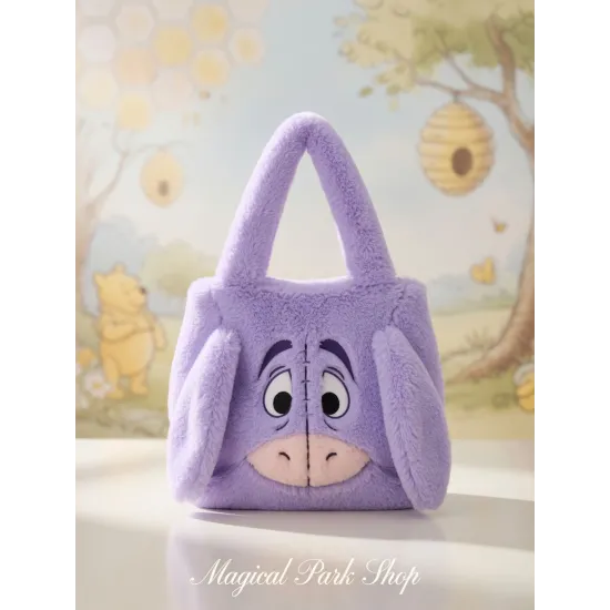 Tote Bag Panpan Disney Plüsch grau ultrahübsch Disneyland Paris