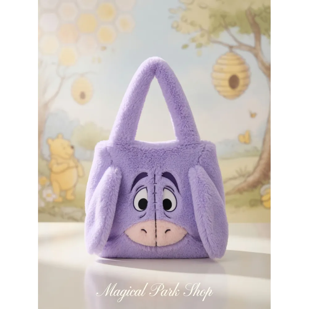 Tote Bag Panpan Disney Plüsch grau ultrahübsch Disneyland Paris