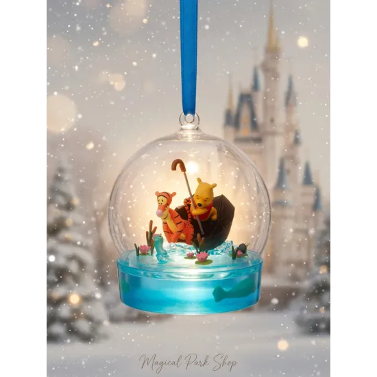 Disney Weihnachtsornament Winnie l’Ourson – Deko-Kugel – Disneyland Paris