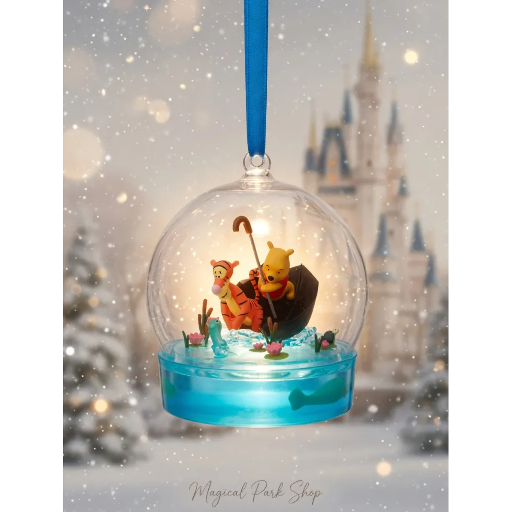 Disney Christmas Ornament Winnie the Pooh – Decorative Bauble – Disneyland Paris